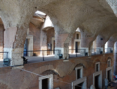 Trajan's Market interior view