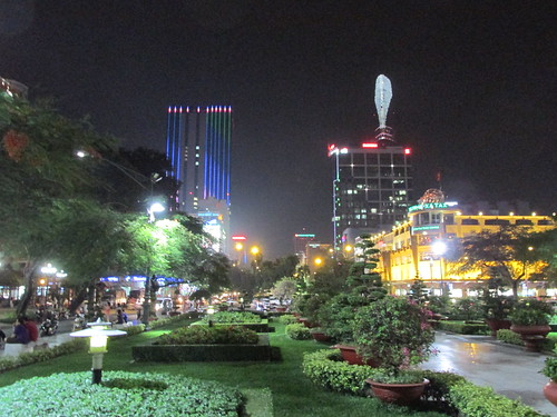 Ho Chi Minh by night, Vietnam