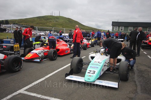 British Formula Four at the Knockhill BTCC Weekend, August 2016
