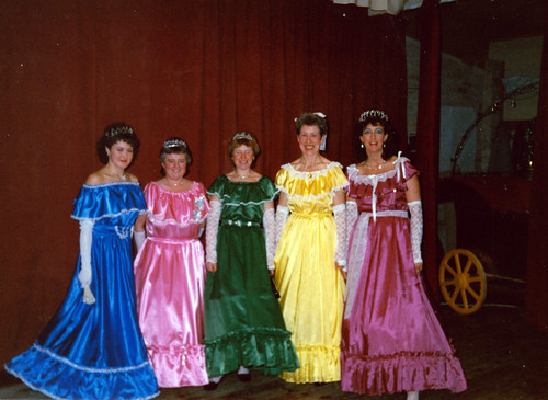 1988 Cinderella 03 (from left Julie Waterman, Margaret Fielding,x,x,x)