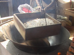 Sifting Puffed Rice