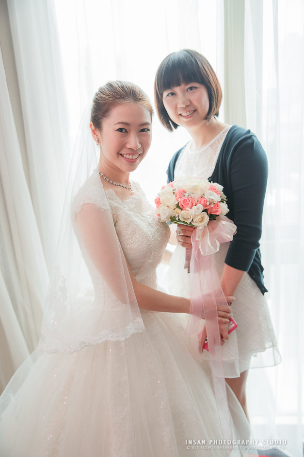 [婚禮記錄]Michael+Fang //教堂婚禮@ {芙洛麗飯店 } 攝影 : 婚攝英聖wed141108_0145