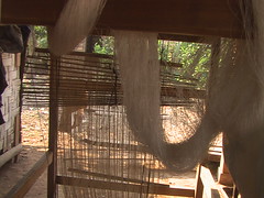 Weaving in Laos