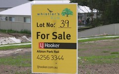 Lot 39 Whistlers Run, Albion Park NSW