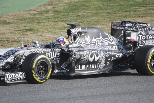 Daniel Ricciardo in Formula One Winter Testing 2015
