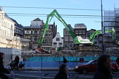 Roking Amsterdam Demolition site