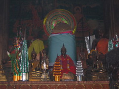 Offering to Buddha Vientiane