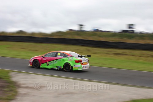 Michael Caine during BTCC race one at Knockhill Weekend 2016