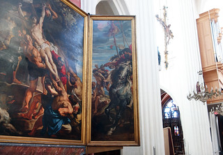 Rubens, Elevation triptych, right panel view
