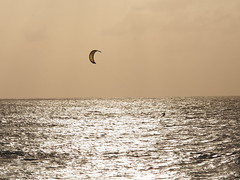 Kiting is the activity to do here in Cabo Verde, this because of the strong winds.