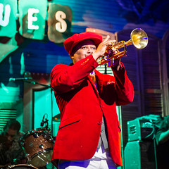 Kermit Ruffins at the NOCCA Home for the Holidays Fundraiser, House of Blues New Orleans, December 22, 2014