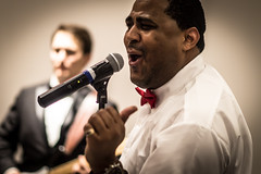 Glen David Andrews at Irvin Mayfield's 37th Birthday Party, New Orleans Jazz Market, Sunday, December 21, 2014