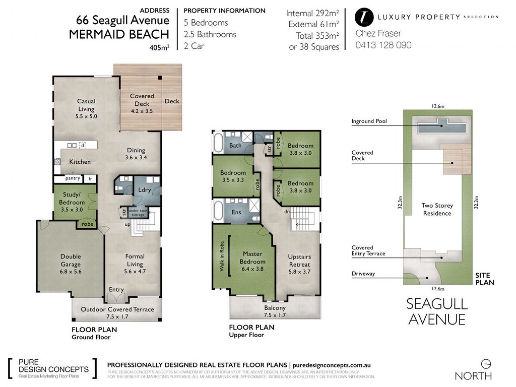 66 Seagull Avenue, Mermaid Beach QLD 4218 floorplan