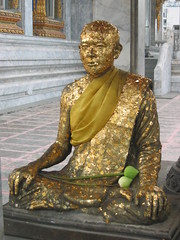 Gold Buddha Statue Wat Saket