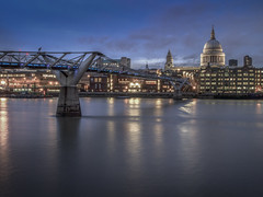 St. Paul's and the Millennium Bridge