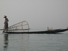 Fisherman on Inle Lake