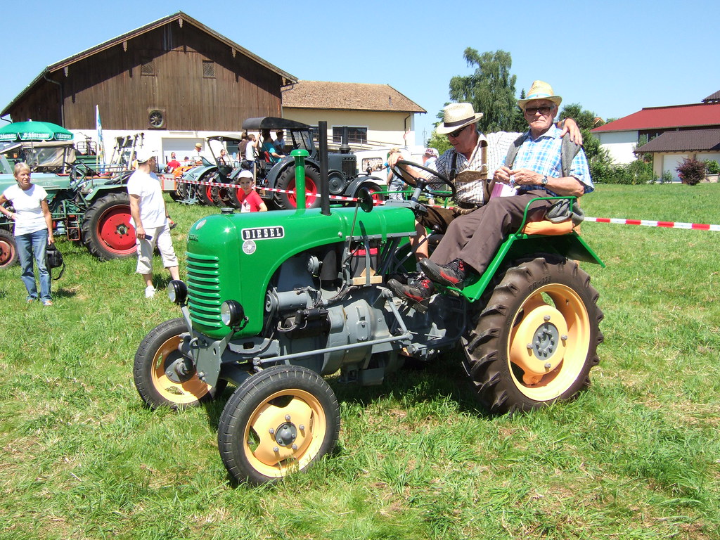 Steyr single cylinder tractor