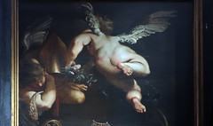 Rubens, Elevation triptych, right panel exterior angel