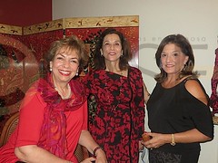 Alma Revesz, Teresa Mohamed y Sandra Licón