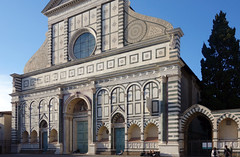 Alberti, Santa Maria Novella façade