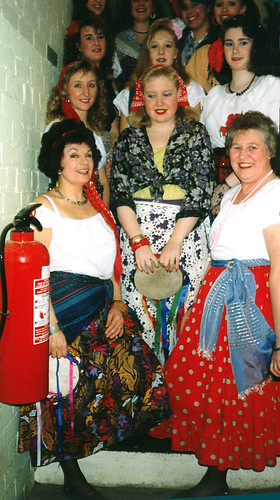 1991 Mother Goose 02 (front left Ann Brothers, Rita Hampton, second row x,x, third row Sally Capp,x,Elizabeth Ellis)