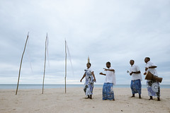 Beautiful song and dance by Anjajavy staff members.