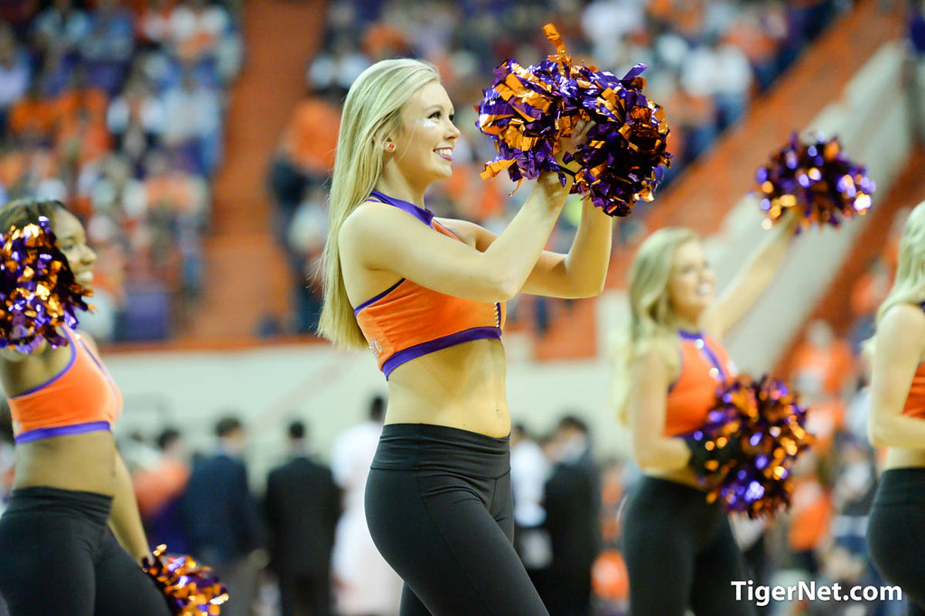 Clemson Basketball Photo of Syracuse and Rally Cats