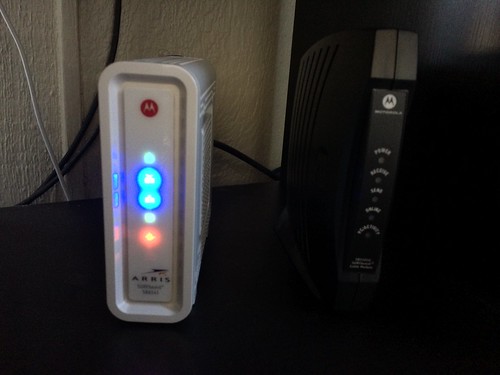 DOCSIS 3.0 Cable Modem Upgrade by Wesley Fryer, on Flickr