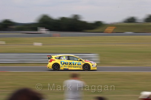 Alex Martin in Touring Car action during the BTCC 2016 Weekend at Snetterton