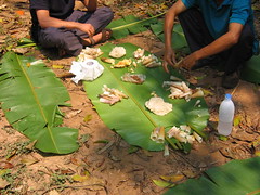 A Meal of Rattan and Bamboo on the Trail