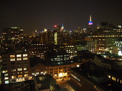 New York by night.