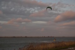 Kitesailing @Oostvaardersdijk Lelystad
