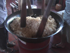 Mixing Rice and Fluff