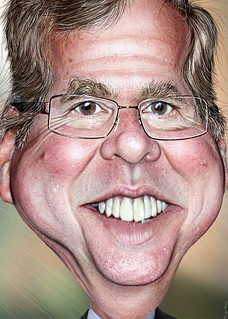 Jeb Bush - Caricature