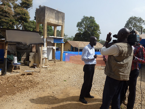 Field trip in Guinea of Ebola Crisis Manager Abdou Dieng