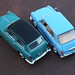 Austin A40 Farina Countryman (1960) & Morris 1100 1962 (ADO16)