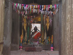 Decorated Stone Buddha