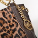 Michael Kors Stanthorpe LG Satchel Haircalf Handtasche 30F4GSPS3H Kalbsleder animal print leopard (3)