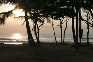 Praia amanhecer