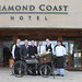 Brian Pierson and Staff at the Diamond Coast Hotel