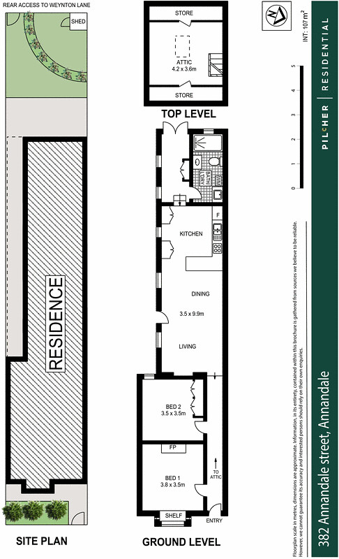 382 Annandale Street, Annandale NSW 2038 floorplan