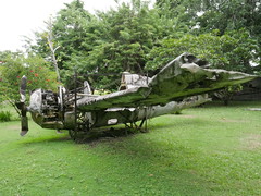 A plane from the war that is pretty intact!