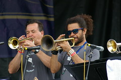 The New Orleans Jazz Orchestra at French Quarter Fest 2015 Day 3, April 11