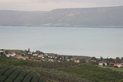 Tiberias and the Sea of Galilee, Israel, March 2015