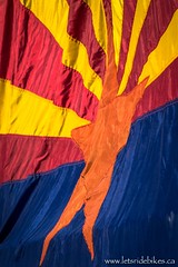 The Arizona state flag.