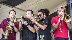 New Orleans Nightcrawlers at Jazz Fest 2015, Day 4, April 30