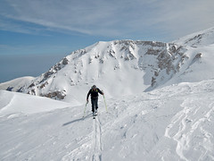 Scialpinismo Majella - Monte Acquaviva versante est