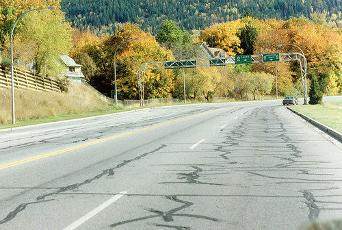 Nelson Crack Sealing Hwy 3
