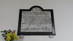 Great Oakley WW2 memorial plaque