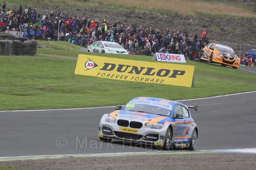 Sam Tordoff in BTCC race one at Knockhill Weekend 2016